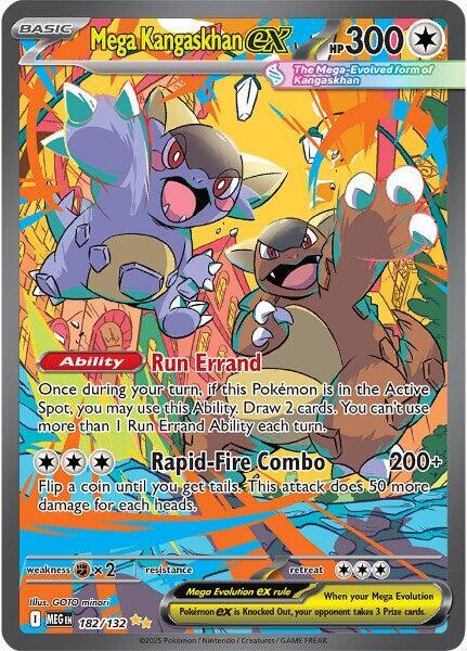 Mega Kangaskhan ex 182 132 card
