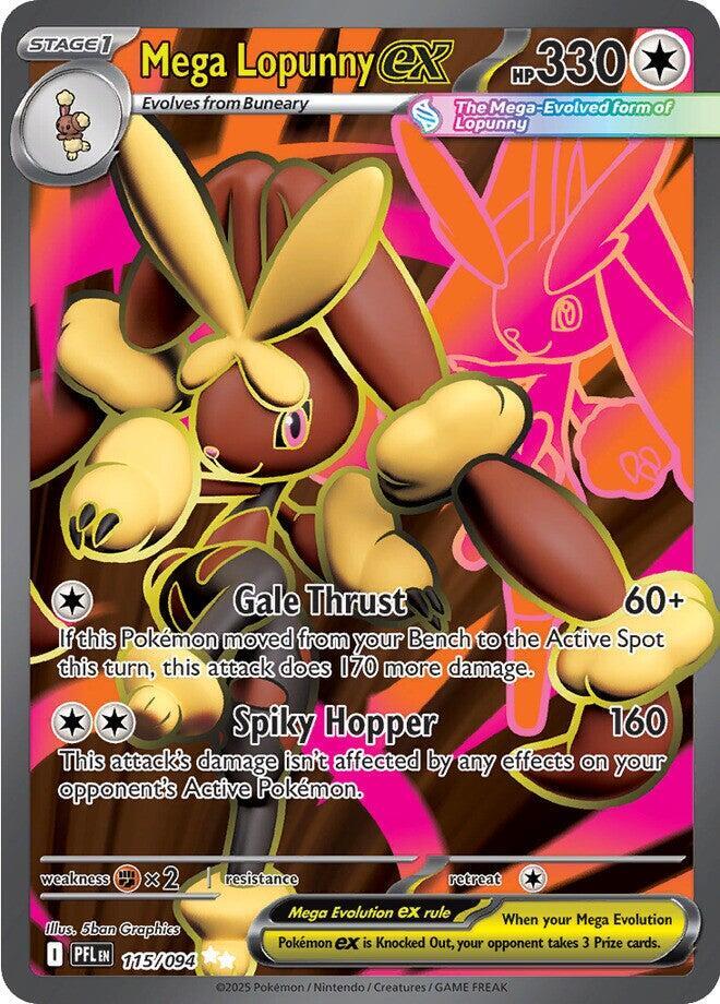 Mega Lopunny ex 115/094 card