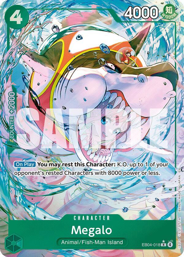 Megalo Alternate Art EB04-018 carta