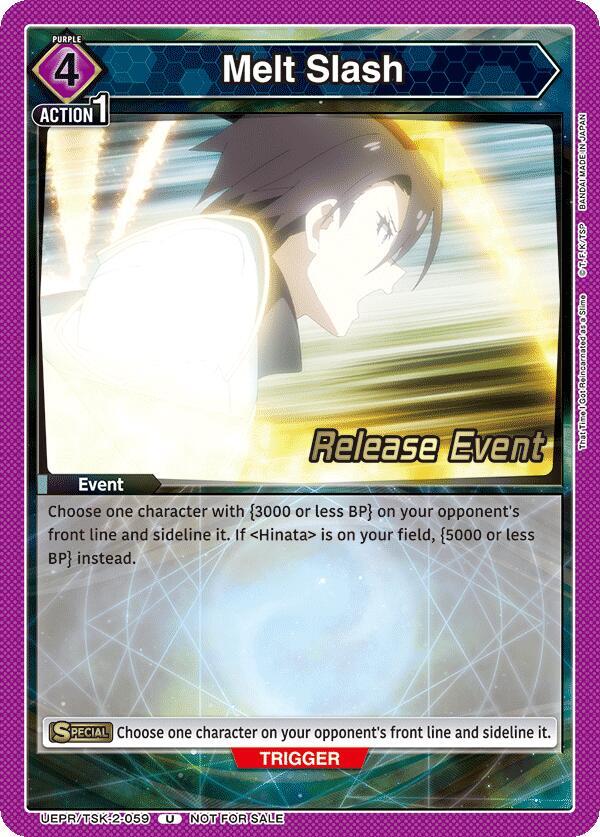 Melt Slash UEPR/TSK-2-059 card