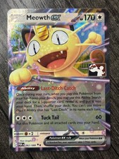 Meowth ex 62/88 card