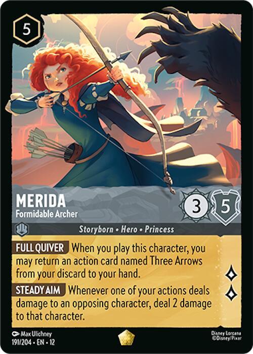 Merida Formidable Archer 191/204 card