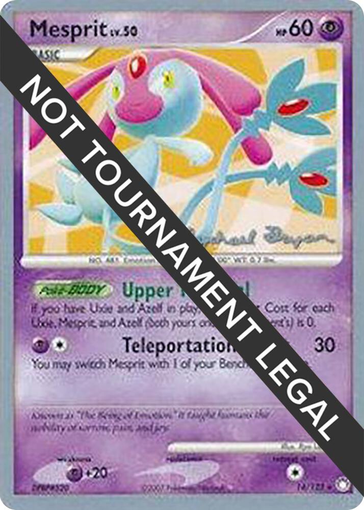 Mesprit 2010 Mychael Bryan 14/123 card