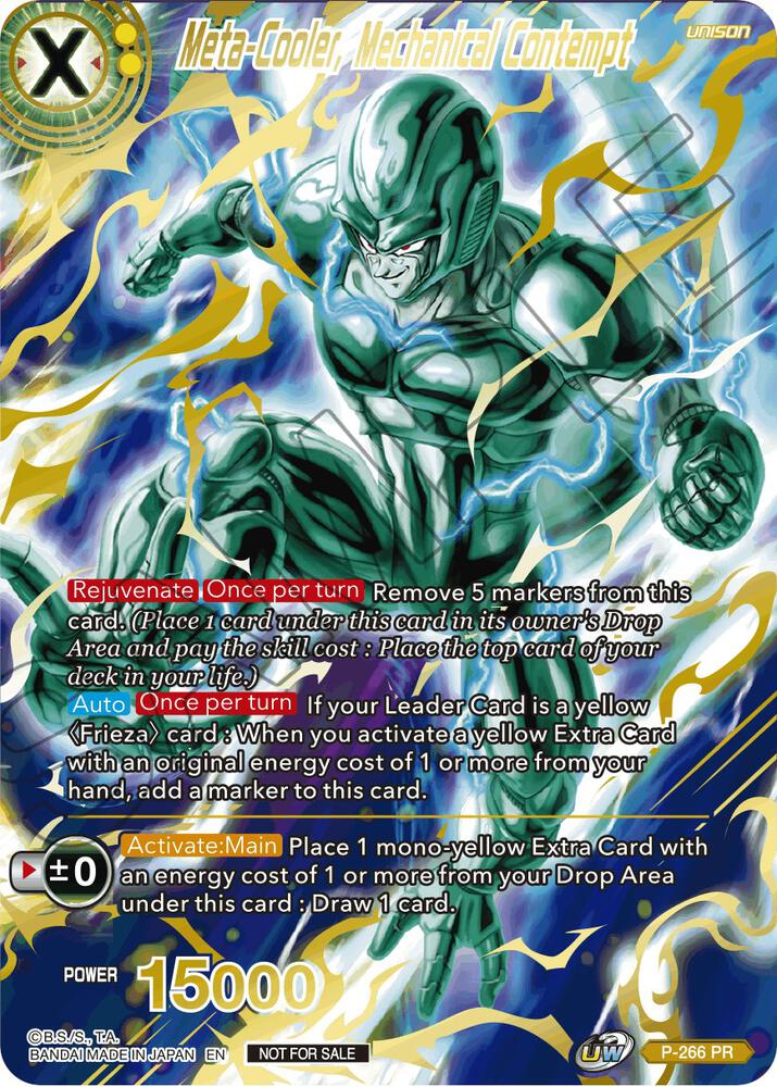 Meta Cooler Mechanical Contempt Full Art P-266 card