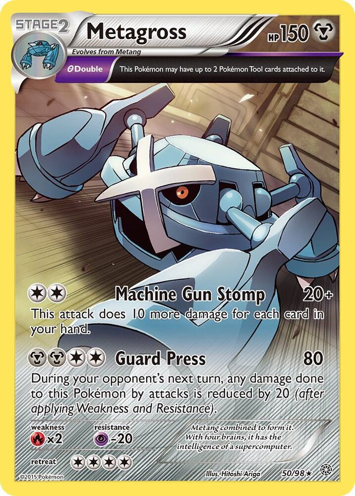 Metagross 50 50/98 card
