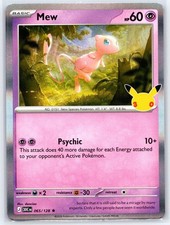 Mew 065/128 card