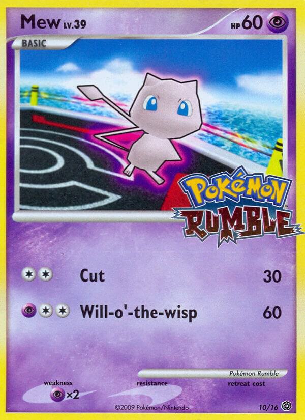 Mew 10 card