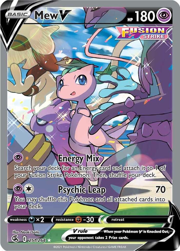 Mew V Alternate Full Art 251/264