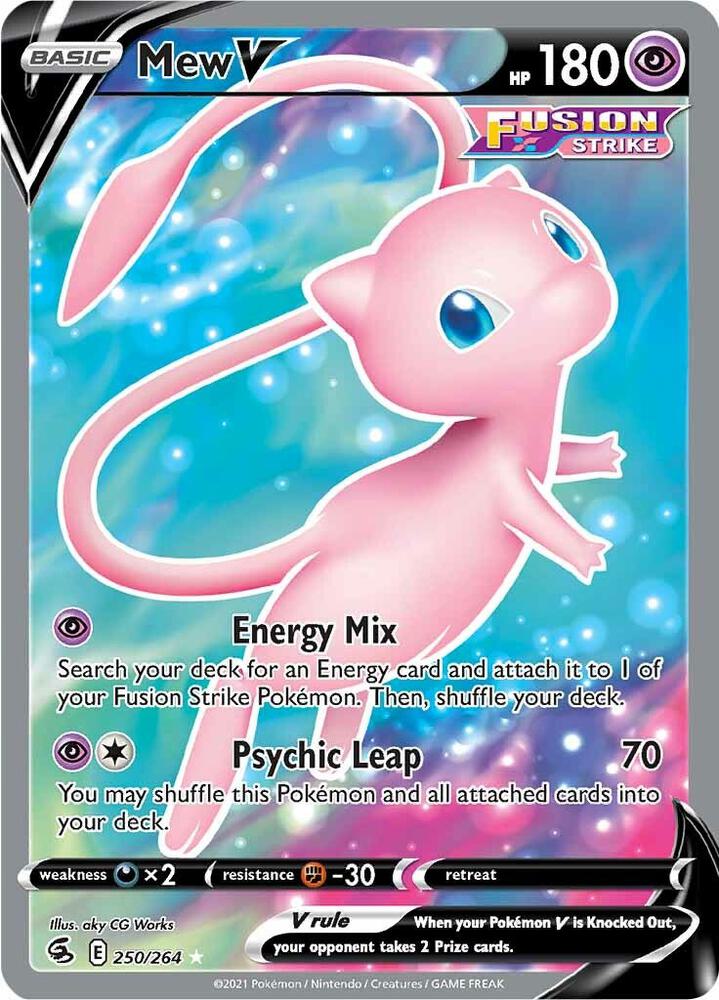 Mew V Full Art 250/264