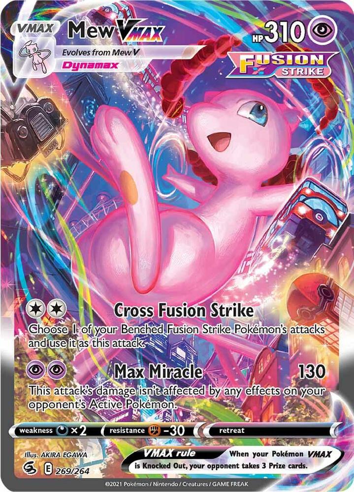 Mew VMAX Alternate Art Secret 269/264