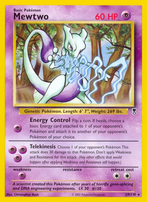 Mewtwo 029/110 card