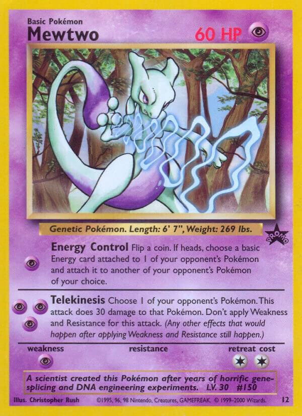 Mewtwo 12 12/53 card