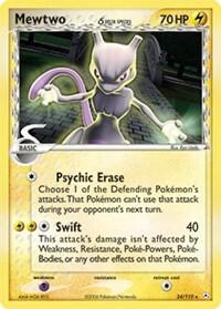 Mewtwo Delta Species 24/110 card