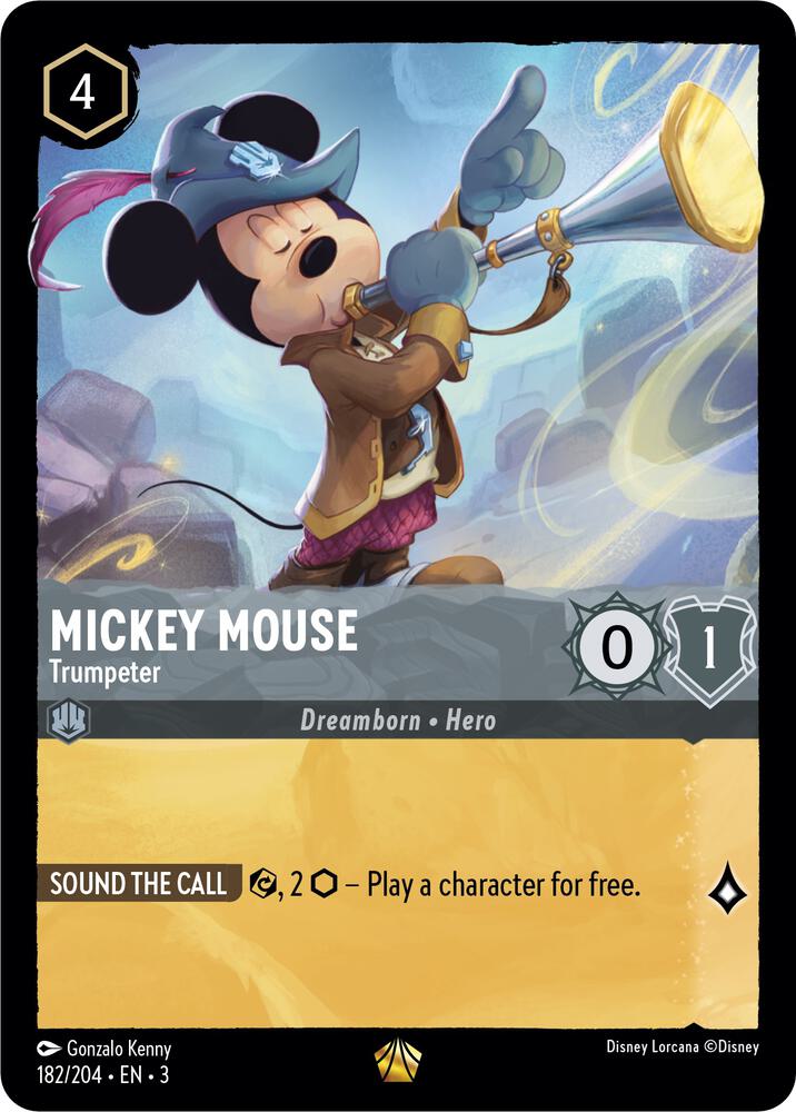 Mickey Mouse Trumpeter 182/204