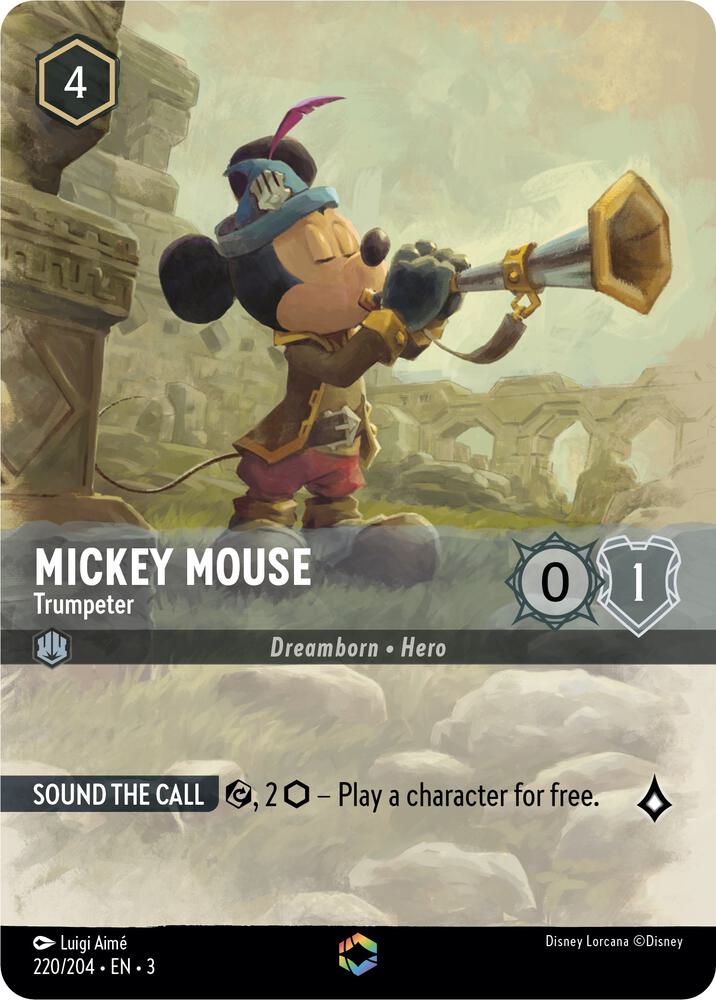 Mickey Mouse Trumpeter Enchanted 220/204