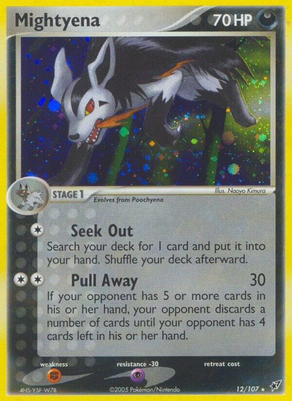 Mightyena 12/107 card