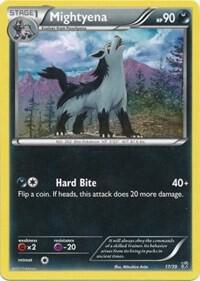 Mightyena 17/39 card