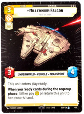 Millennium Falcon Piece of Junk Hyperspace 455 card