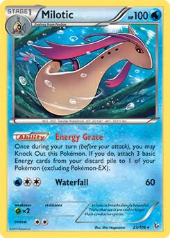 Milotic 23 106 XY Flashfire 023/106