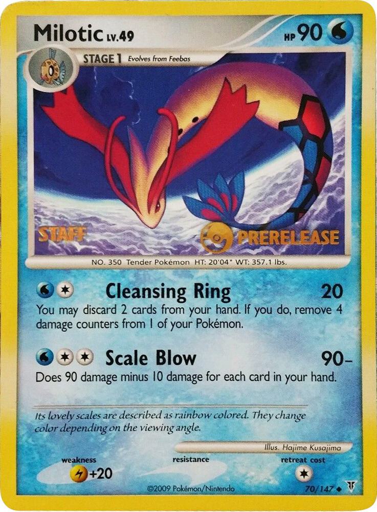 Milotic 70 147 Prerelease card