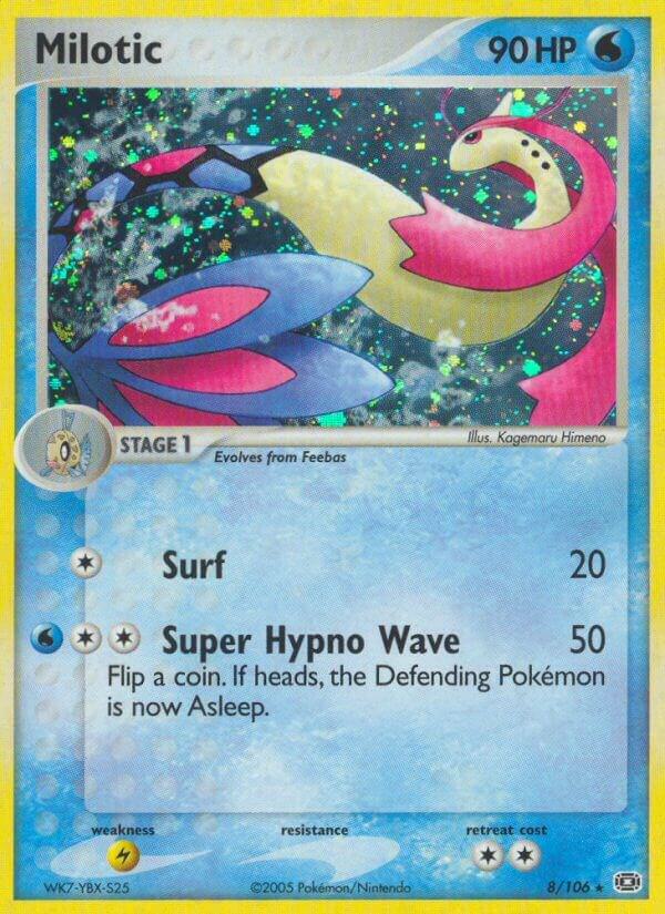 Milotic 8/106 card