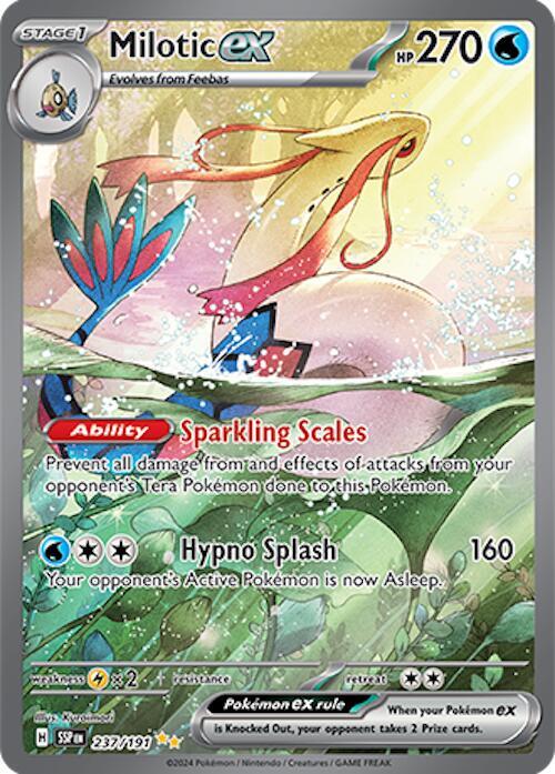Milotic ex 237/191 card