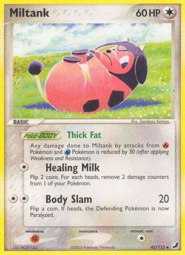 Miltank 42/115 card