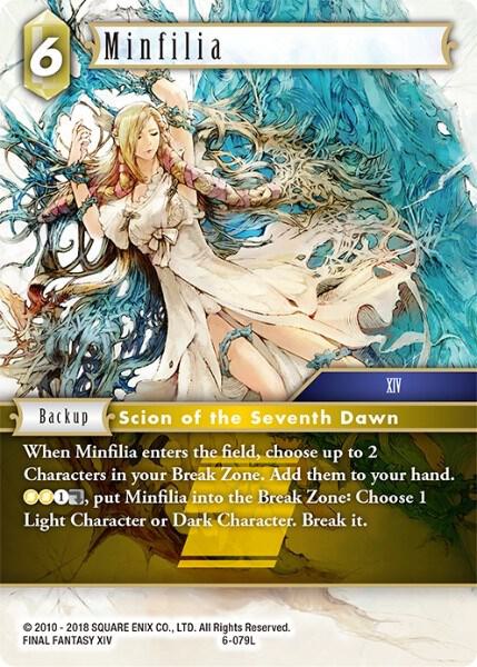 Minfilia 6-079L card