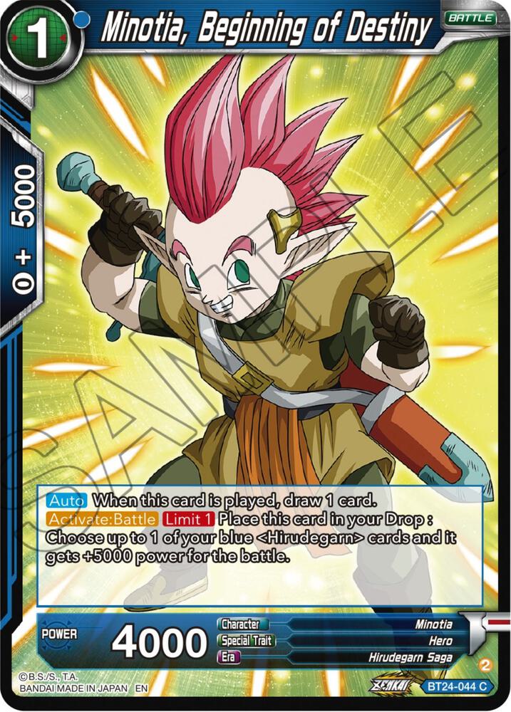 Minotia Beginning of Destiny BT24-044