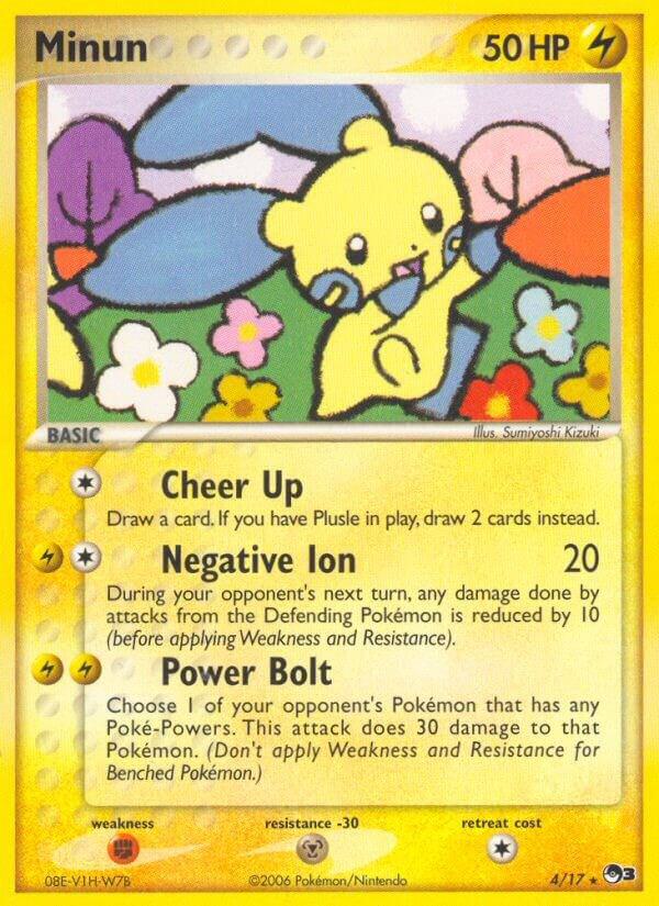 Minun 004/017 card