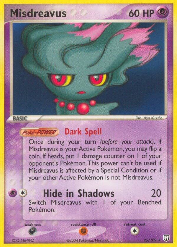 Misdreavus 25/109 card