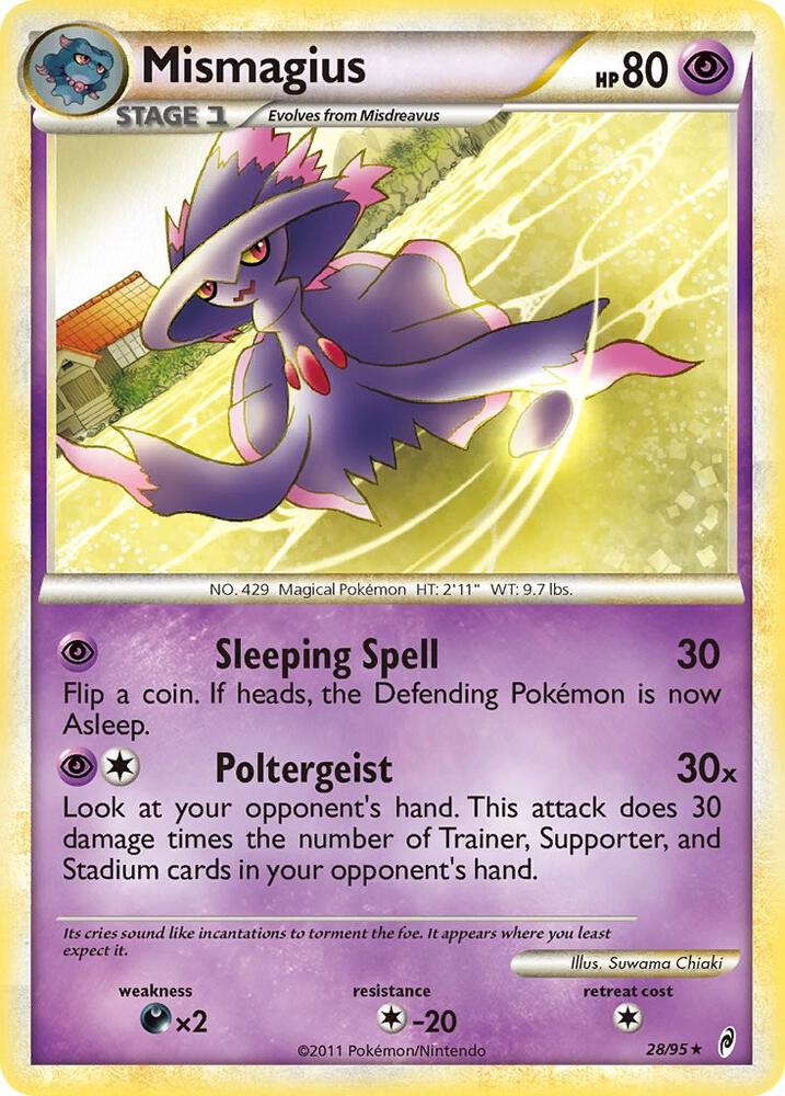 Mismagius 28/95 carta