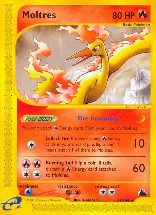 Moltres 021/144 card