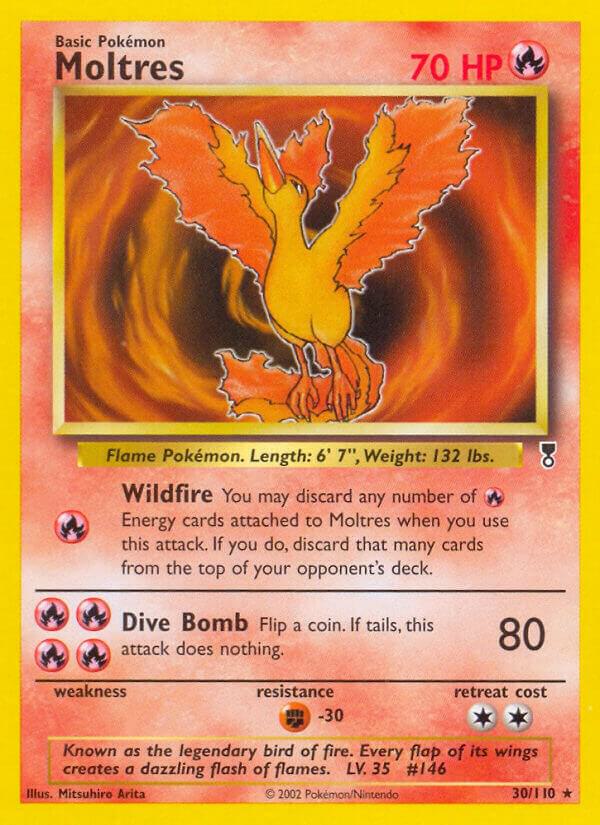 Moltres 030/110 card