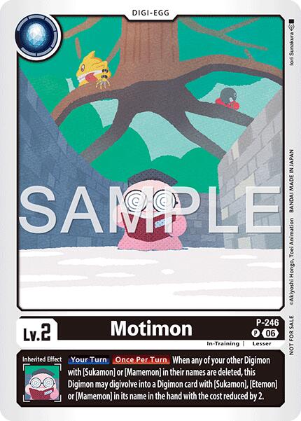 Motimon Official Store Tournament 2026 Vol 4 Participant P-246 P