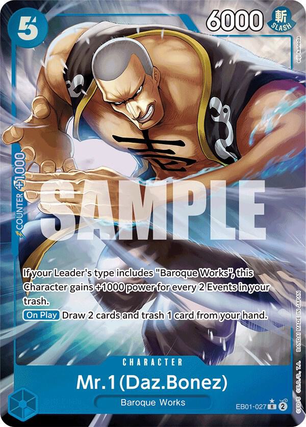 Mr 1 DazBonez Alternate Art EB01-027