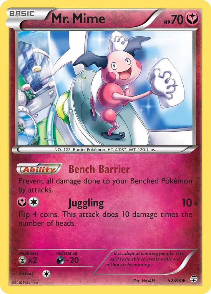 Mr Mime 52/83