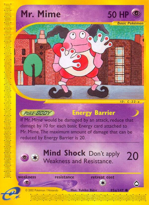 Mr Mime 95a 095a/147 card