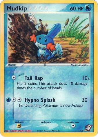 Mudkip 4 5 004/005 card