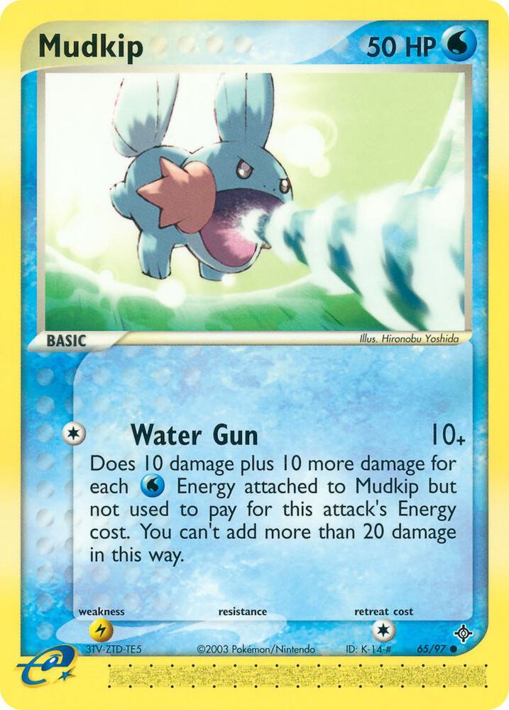 Mudkip 65/97 card