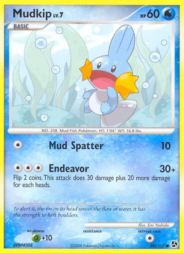 Mudkip 80/106 card