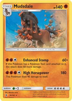 Mudsdale 76 145 Prerelease Kit Exclusive 076/145 carta