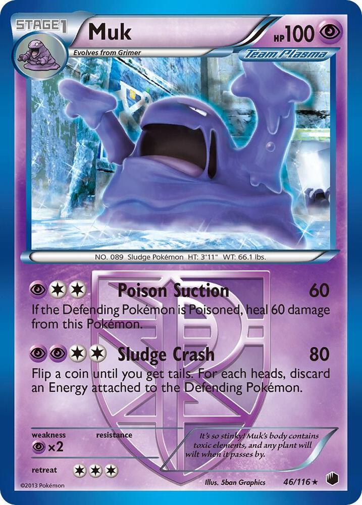 Muk Team Plasma 46/116 card