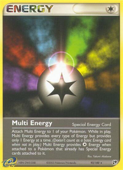 Multi Energy 93/100 carta