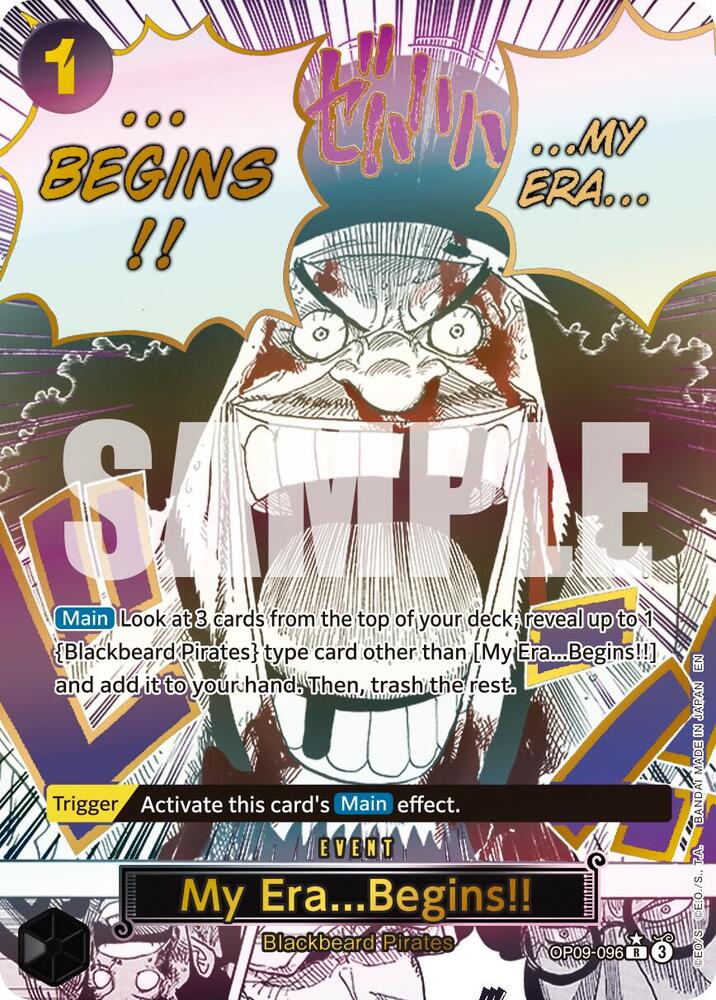 My EraBegins Alternate Art OP09-096