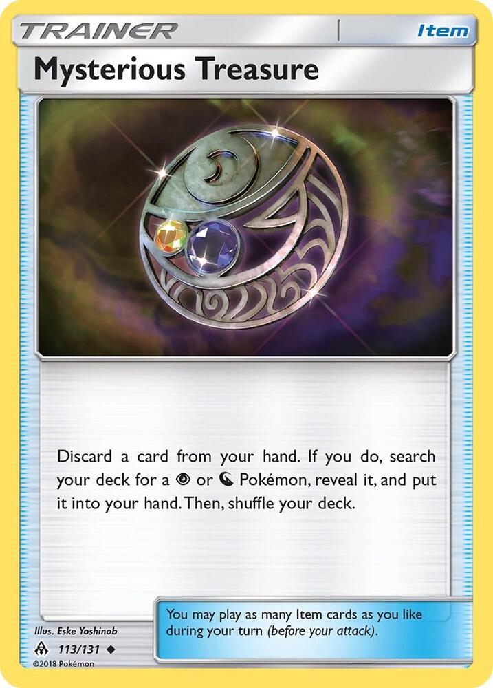 Mysterious Treasure 113/131 card