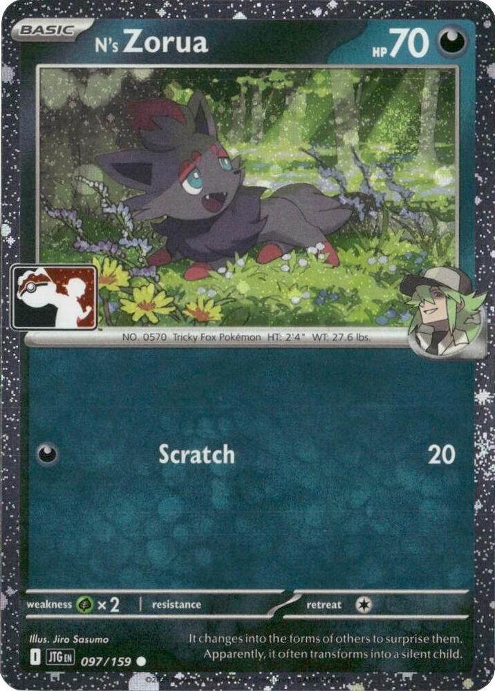 N's Zorua 097/159 card