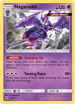 Naganadel 108 214 SM Lost Thunder card