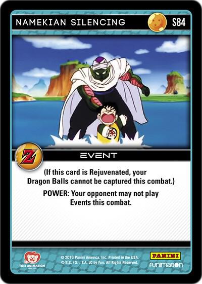 Namekian Silencing S84
