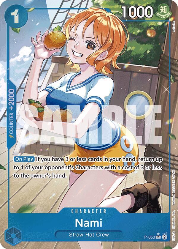 Nami P 053 Full Art
